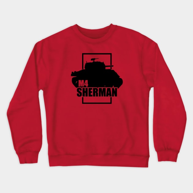 M4 Sherman Crewneck Sweatshirt by Firemission45